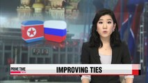 N. Korea reports progress on improving ties with Russia