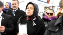 Uşak'ta Kadına Şiddet Protesto Edildi