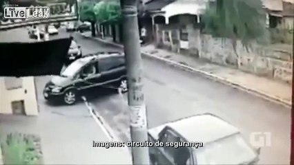 This Guy Was Hit By His Own Car