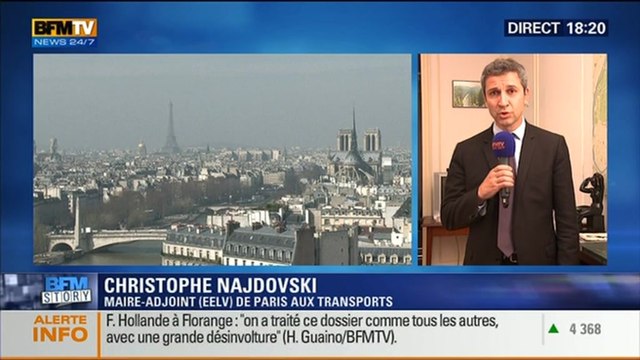 BFM Story: La pollution parisienne aussi nocive que le tabagisme passif - 24/11