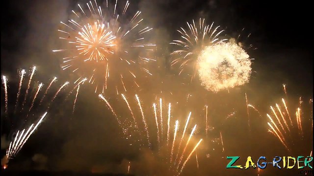 Grand Feu de St Cloud 2013:le bouquet final en vidéo