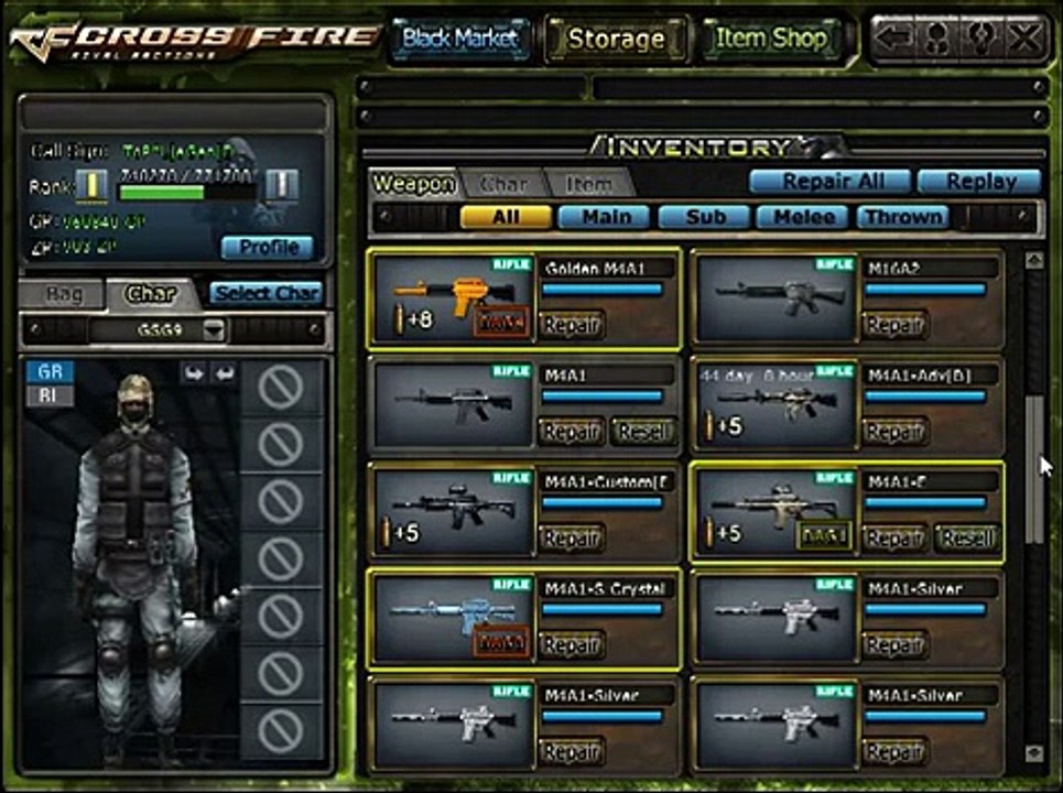 PlayerUp.com - Selling CrossFire Account