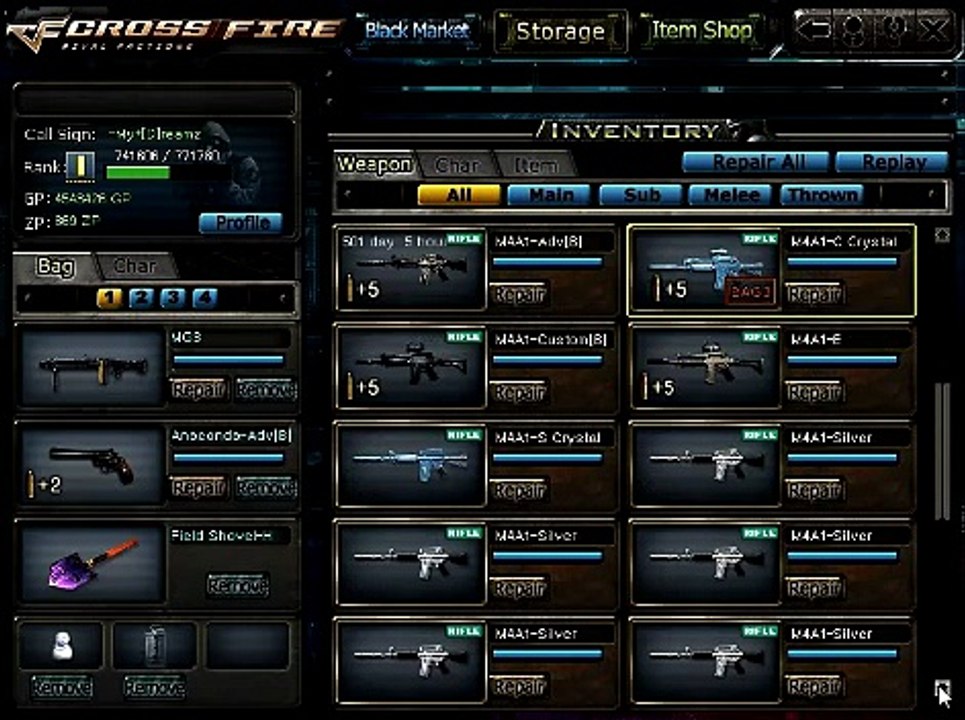 PlayerUp.com - Buy Sell Accounts - [CF] Best Crossfire Acc