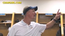 Chargers celebrate win over Rams