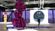 Paris: rétrospective événement de Jeff Koons au Centre Pompidou