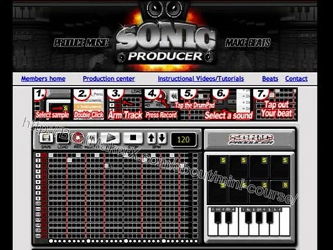How to Make Beats using Music Production Software Sonic Producer