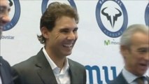 Rafa Nadal places the first stone of his Tennis Academy in Manacor