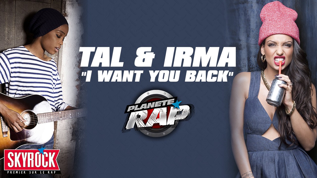 Tal et Irma ' I want You Back ' (Cover Jackson Five) en live dans Planète Rap !