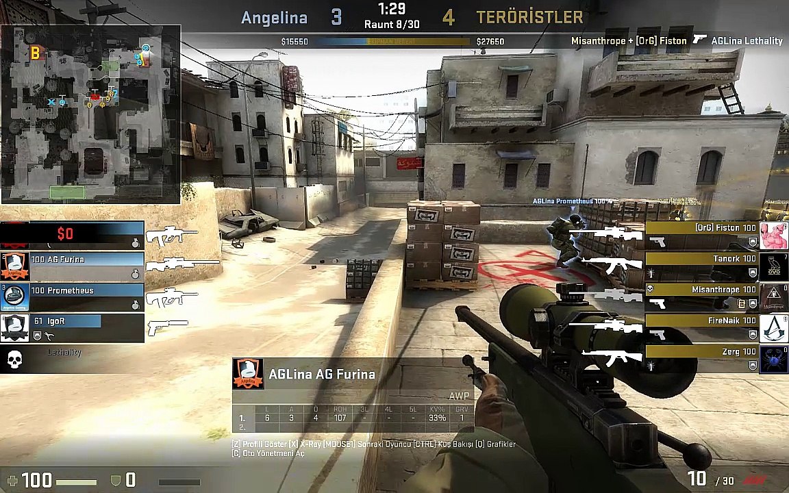 CS:GO Best Ace AWP Show