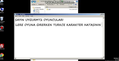 UygurMetin2 Türkçe Karakter Hatası - Çözümü