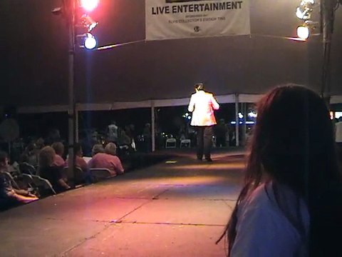 Elvis Tribute Artist sings 'Mean Woman Blues' Elvis Week 2008 video