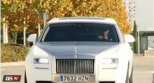Cristiano Ronaldo se promène dans sa nouvelle Rolls Royce Ghost à 350 000 euros