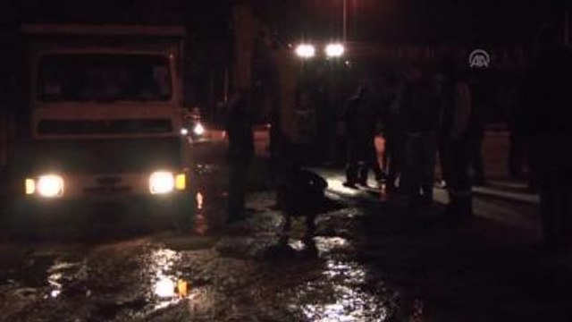 Şebeke Suyu Borusu Patladı