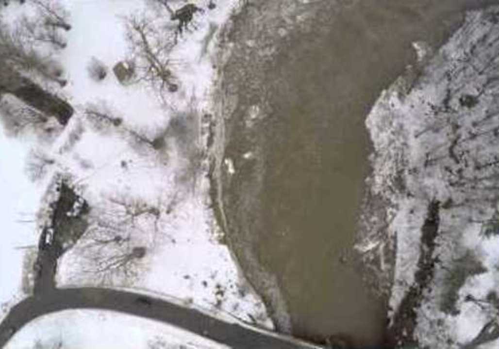 Drone Footage Shows Flooding in Western New York