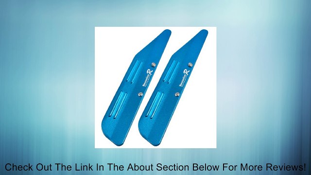 Vehicles Blue Windscreen Windshield Wiper Aid Flap Blades Pair Review