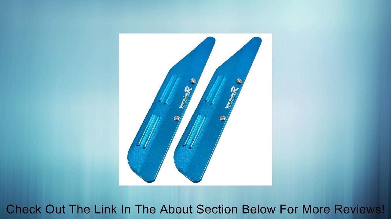 Vehicles Blue Windscreen Windshield Wiper Aid Flap Blades Pair Review