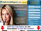 Paid Online Writing Jobs Review  MUST WATCH BEFORE BUY Bonus   Discount