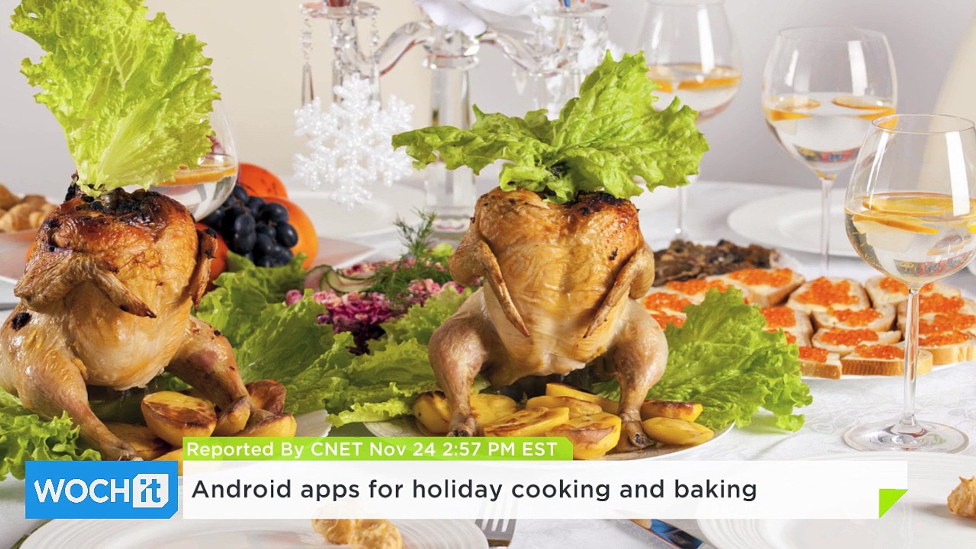 ⁣Android Apps for Holiday Cooking and Baking