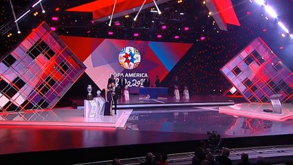 Copa América- Sorteo de la Copa América