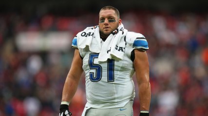 Lions' Dominic Raiola Admits Going at Patriot's Zach Moore's Knees