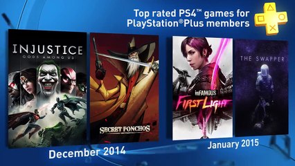 PS4 - PlayStation Plus - Free Games Trailer (December 2014 & January 2015)