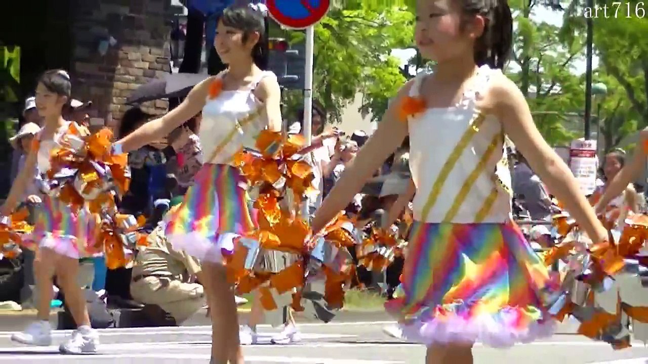 女子小中学生・チアダンス　パレード - video Dailymotion