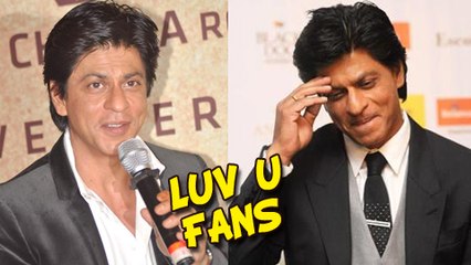 Shahrukh Khan's Audio Message For Fans- Watch NOW!