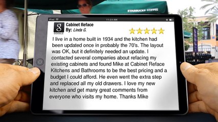 Cabinet Reface Overland Park         Amazing         5 Star Review by Linda G.