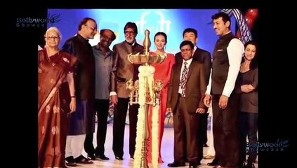 New Amitabh Bachchan And Rajinikanth Together At IFFI 2014 ! By DNA