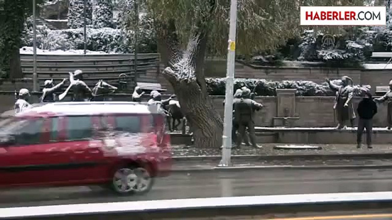 Başkentte Kar