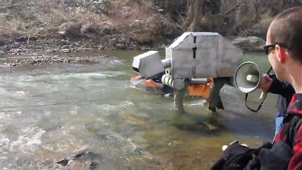 Cardboard boat race at videotri