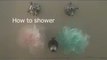 How to shower : women vs men