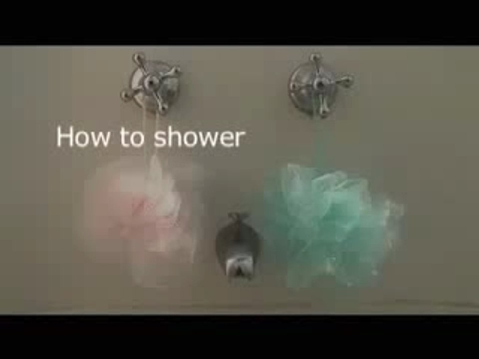 How to shower : women vs men