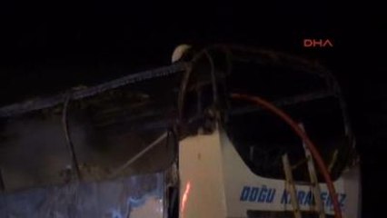 Bursa Otobüs Küle Döndü