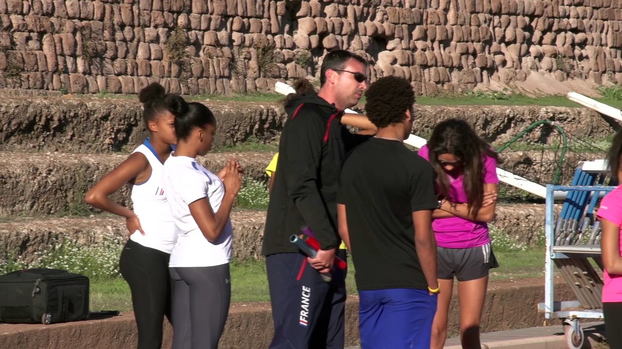 Reportage Stage "Génération Athlé 2020" Boulouris