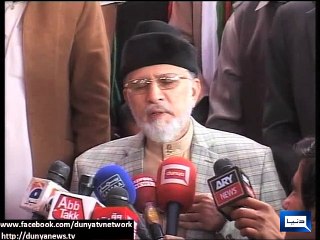 Dunya news-Qadri to continue protests despite his bad health