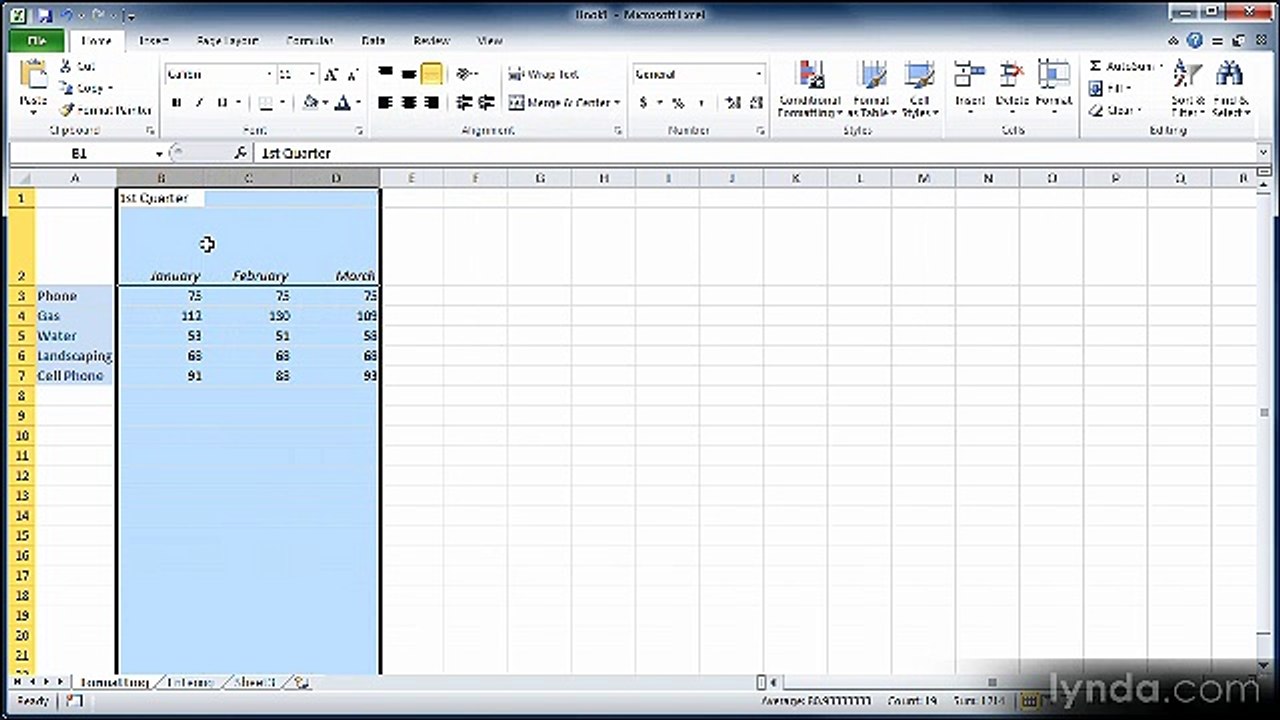 Excel essential 2010 lecture 12 alignText