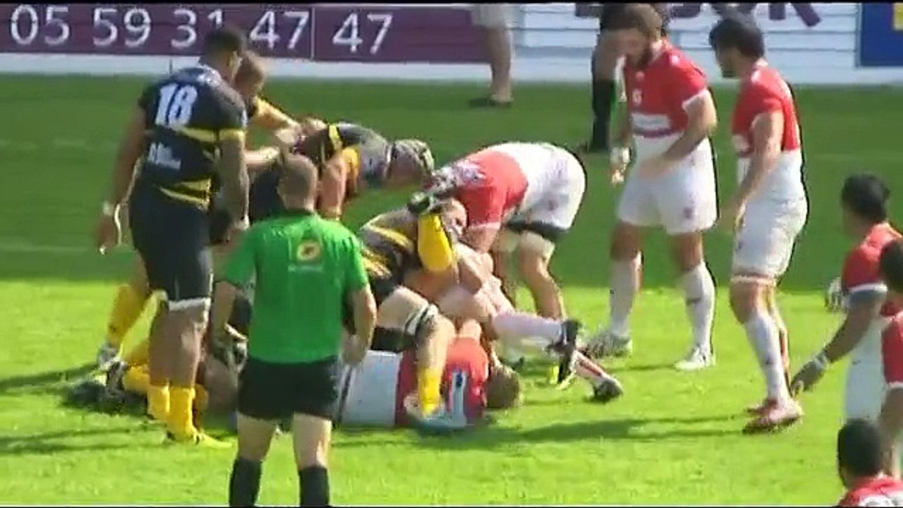 PRO D2 - Biarritz - Mont de Marsan: 24-20 - J3 - Saison 2014-2015