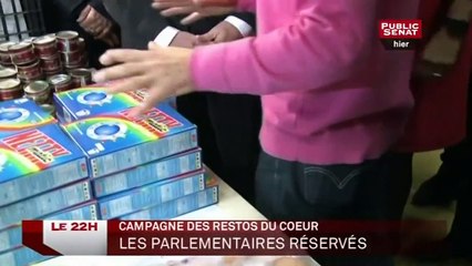 Campagne des restos du coeurs : les parlementaires réservés