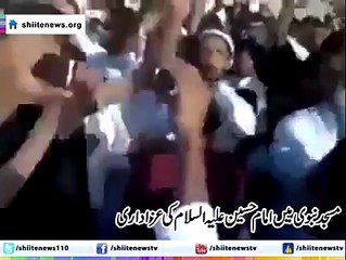 First time in Masjid Nabawi Procession of Imam Hussain a.s