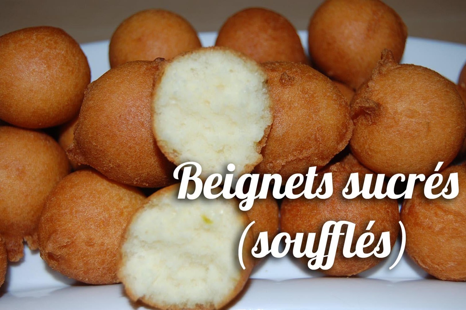 Recette Beignets sucrés (beignets soufflés) | ToiMoi&Cuisine - Vidéo  Dailymotion