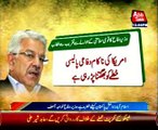 Region suffering because of America failed foreign policy: Khawaja Asif