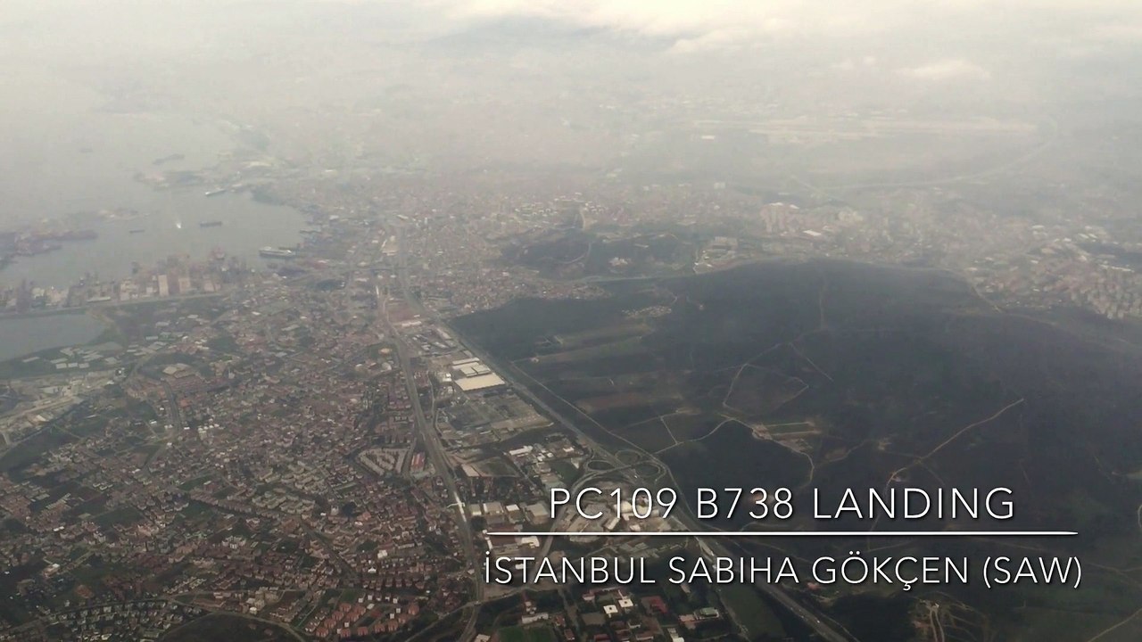İstanbul Sabiha-Gökçen - landing