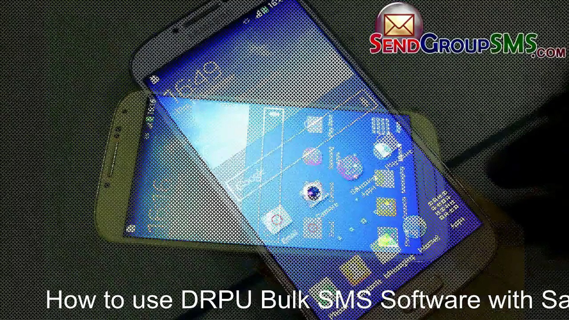 ⁣Demo to send text message using Samsung Galaxy S4