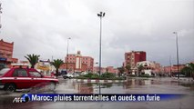 Maroc: pluies torrentielles et oueds en furie