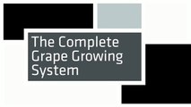 The Complete Grape Growing System