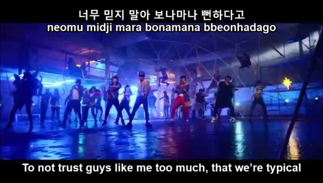 GD X TAEYANG GOOD BOY MV Lyircs [Han/Rom/Eng]