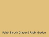 Rabbi | Gradon | Rabbi Baruch