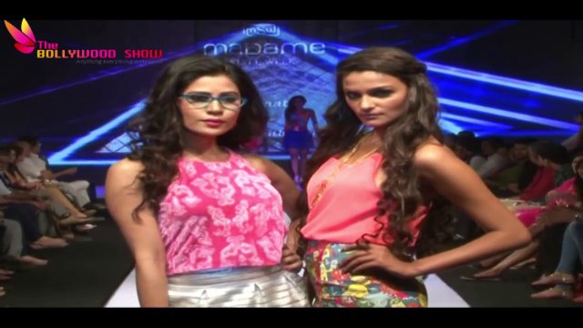Rubina Malik Flaunting Assets on Ramp