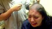 Part 1 - Force hair cut - Crying girl forced hair cut as punishment !! long hair cut